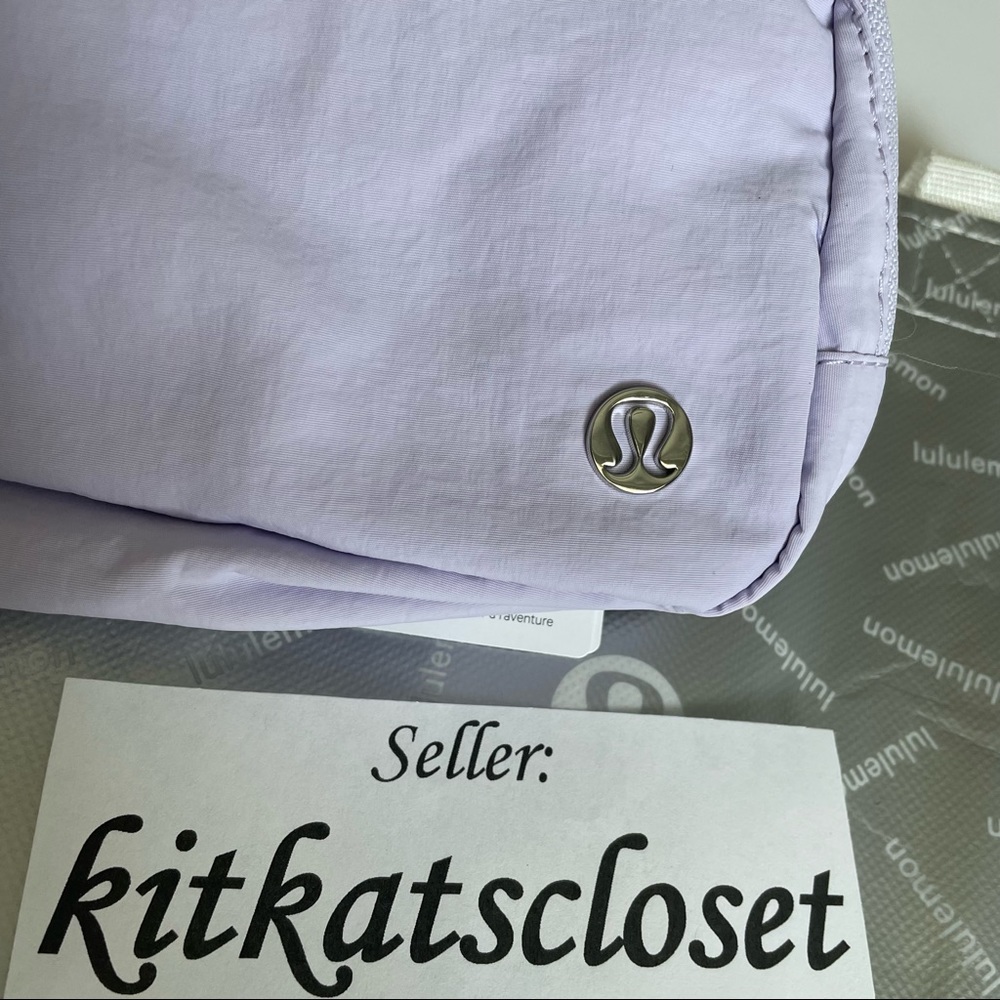 🆕 NWT EXTENDED STRAP lululemon everywhere belt bag - lavender fog - Picture 13 of 14